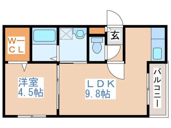 Cherir　printempsの物件間取画像